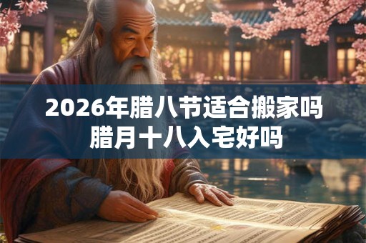 2026年腊八节适合搬家吗 腊月十八入宅好吗