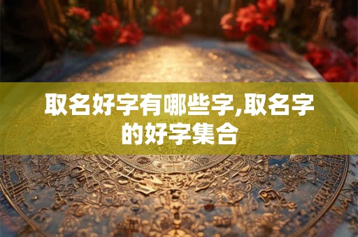 取名好字有哪些字,取名字的好字集合 取名好字有哪些字,取名字的好字集合