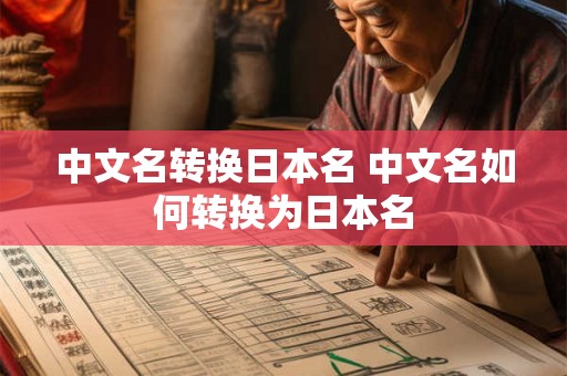 中文名转换日本名 中文名如何转换为日本名 中文名转换日本名 中文名如何转换为日本名