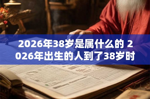 2026年38岁是属什么的 2026年出生的人到了38岁时属于哪个生肖
