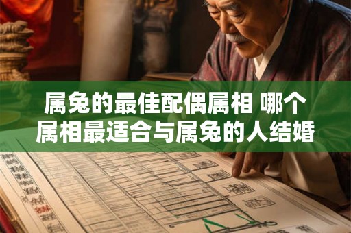 属兔的最佳配偶属相 哪个属相最适合与属兔的人结婚