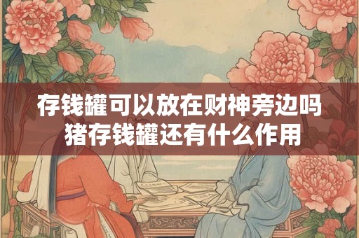 存钱罐可以放在财神旁边吗 猪存钱罐还有什么作用 存钱罐可以放在财神旁边吗 猪存钱罐还有什么作用