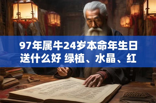 97年属牛24岁本命年生日送什么好 绿植、水晶、红绳
