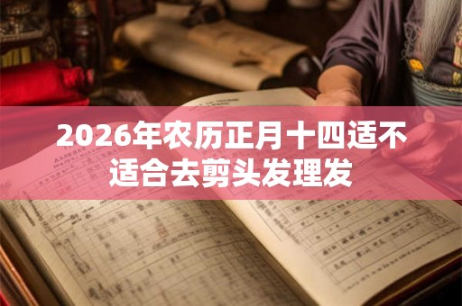 2026年农历正月十四适不适合去剪头发理发