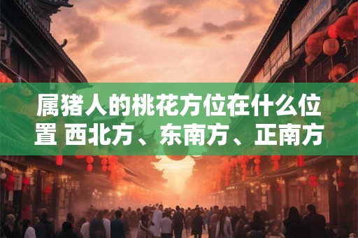 属猪人的桃花方位在什么位置 西北方、东南方、正南方