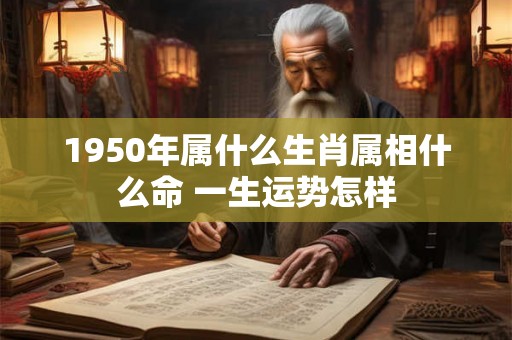 1950年属什么生肖属相什么命 一生运势怎样