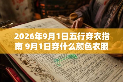 2026年9月1日五行穿衣指南 9月1日穿什么颜色衣服