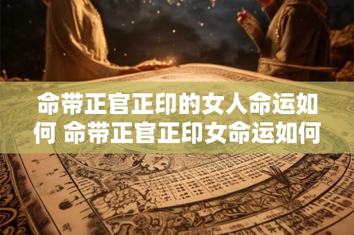命带正官正印的女人命运如何 命带正官正印女命运如何