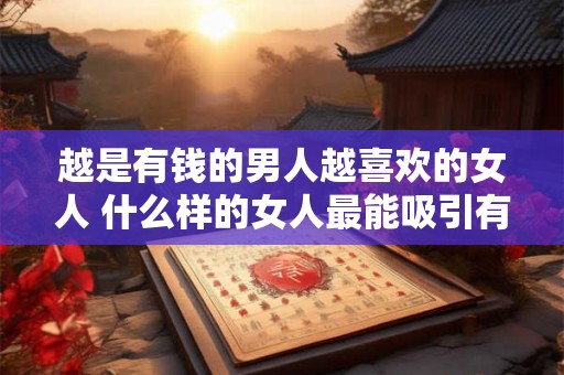 越是有钱的男人越喜欢的女人 什么样的女人最能吸引有钱男人
