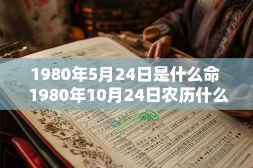 1980年5月24日是什么命 1980年10月24日农历什么命 1980年5月24日是什么命 1980年10月24日农历什么命