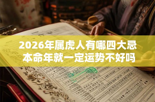 2026年属虎人有哪四大忌 本命年就一定运势不好吗