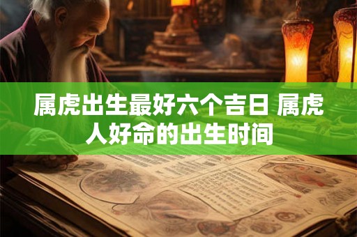 属虎出生最好六个吉日 属虎人好命的出生时间
