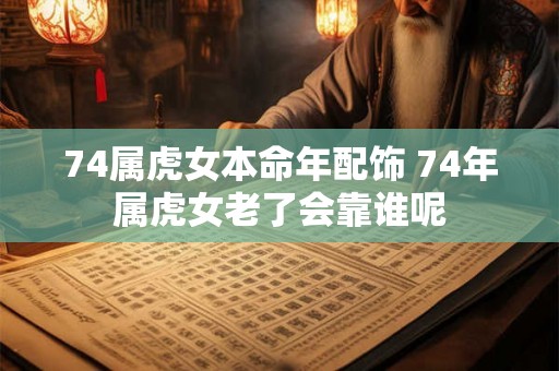 74属虎女本命年配饰 74年属虎女老了会靠谁呢