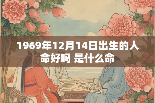 1969年12月14日出生的人命好吗 是什么命 1969年12月14日出生的人命好吗 是什么命