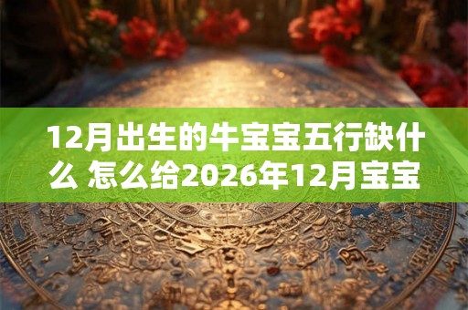 12月出生的牛宝宝五行缺什么 怎么给2026年12月宝宝起名 12月出生的牛宝宝五行缺什么 怎么给2026年12月宝宝起名