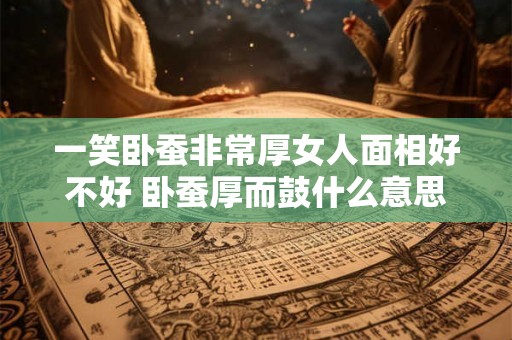一笑卧蚕非常厚女人面相好不好 卧蚕厚而鼓什么意思