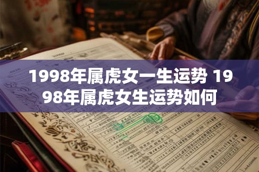 1998年属虎女一生运势 1998年属虎女生运势如何 1998年属虎女一生运势 1998年属虎女生运势如何