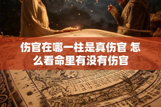 伤官在哪一柱是真伤官 怎么看命里有没有伤官 伤官在哪一柱是真伤官 怎么看命里有没有伤官