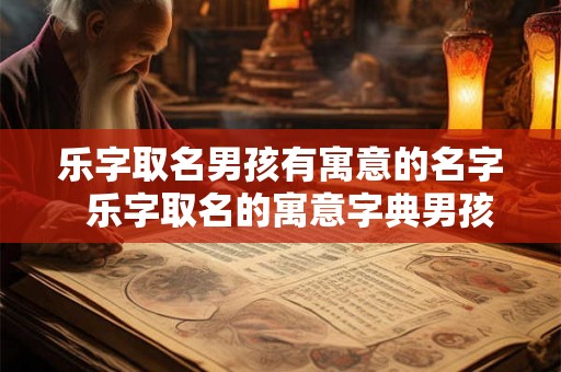 乐字取名男孩有寓意的名字 乐字取名的寓意字典男孩子 乐字取名男孩有寓意的名字 乐字取名的寓意字典男孩子