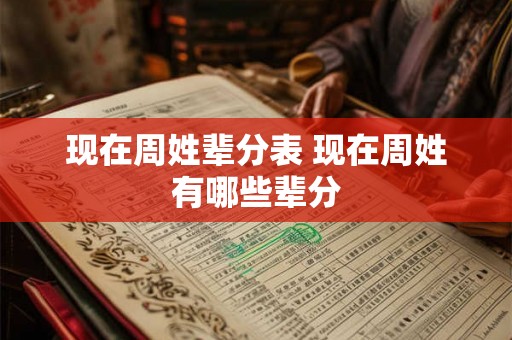 现在周姓辈分表 现在周姓有哪些辈分
