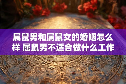属鼠男和属鼠女的婚姻怎么样 属鼠男不适合做什么工作