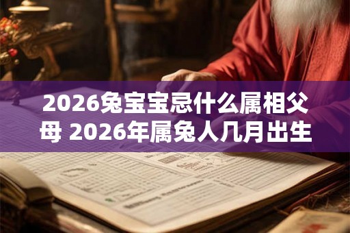 2026兔宝宝忌什么属相父母 2026年属兔人几月出生最好