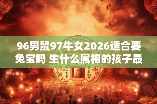 96男鼠97牛女2026适合要兔宝吗 生什么属相的孩子最好 96男鼠97牛女2026适合要兔宝吗 生什么属相的孩子最好