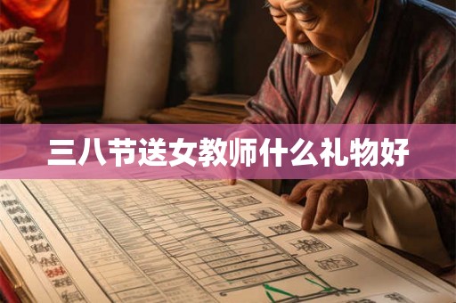 三八节送女教师什么礼物好
