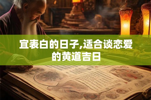 宜表白的日子,适合谈恋爱的黄道吉日 宜表白的日子,适合谈恋爱的黄道吉日