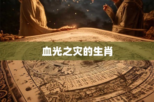 血光之灾的生肖
