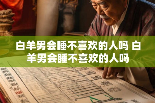 白羊男会睡不喜欢的人吗 白羊男会睡不喜欢的人吗