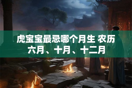 虎宝宝最忌哪个月生 农历六月、十月、十二月