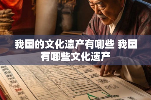 我国的文化遗产有哪些 我国有哪些文化遗产