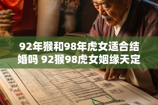 92年猴和98年虎女适合结婚吗 92猴98虎女姻缘天定