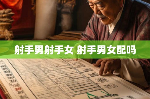 射手男射手女 射手男女配吗 射手男射手女 射手男女配吗