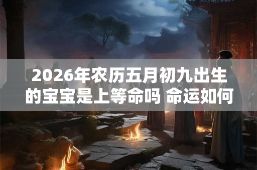 2026年农历五月初九出生的宝宝是上等命吗 命运如何