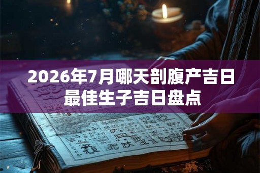 2026年7月哪天剖腹产吉日 最佳生子吉日盘点