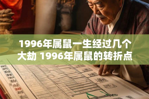 1996年属鼠一生经过几个大劫 1996年属鼠的转折点在哪年