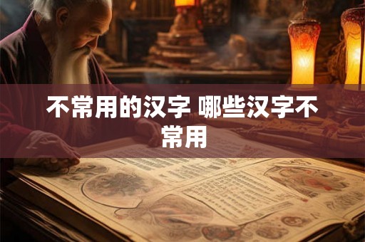 不常用的汉字 哪些汉字不常用 不常用的汉字 哪些汉字不常用