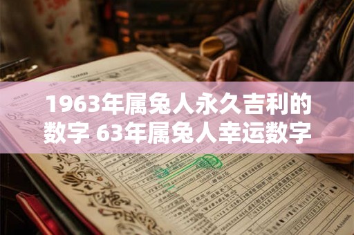 1963年属兔人永久吉利的数字 63年属兔人幸运数字有哪些