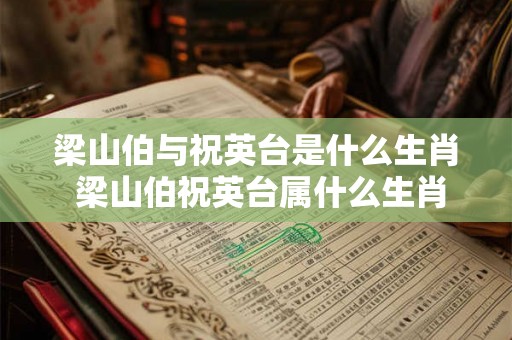 梁山伯与祝英台是什么生肖 梁山伯祝英台属什么生肖
