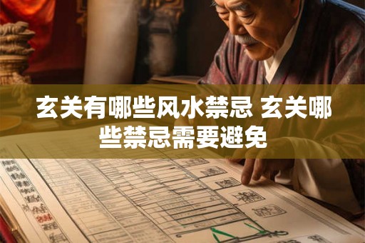 玄关有哪些风水禁忌 玄关哪些禁忌需要避免