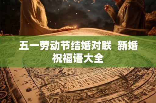五一劳动节结婚对联 新婚祝福语大全 五一劳动节结婚对联 新婚祝福语大全