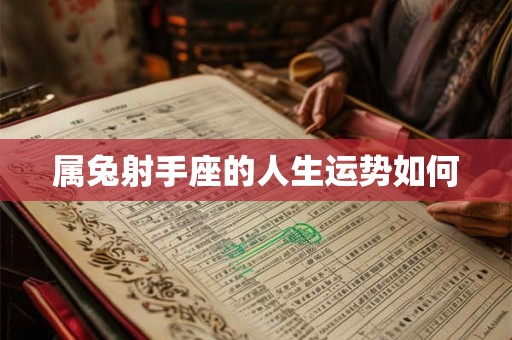 属兔射手座的人生运势如何