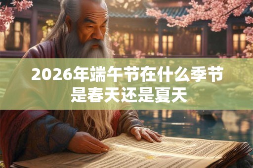 2026年端午节在什么季节 是春天还是夏天 2026年端午节在什么季节 是春天还是夏天