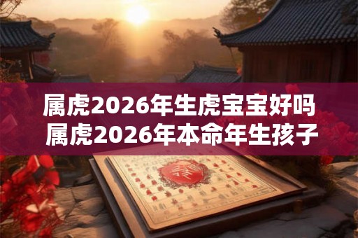 属虎2026年生虎宝宝好吗 属虎2026年本命年生孩子有什么影响