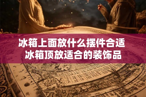 冰箱上面放什么摆件合适 冰箱顶放适合的装饰品 冰箱上面放什么摆件合适 冰箱顶放适合的装饰品