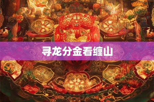 寻龙分金看缠山