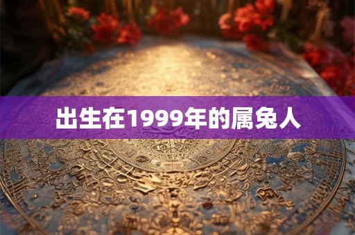 出生在1999年的属兔人