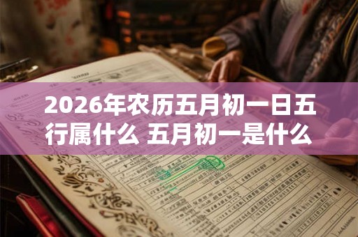 2026年农历五月初一日五行属什么 五月初一是什么日子 2026年农历五月初一日五行属什么 五月初一是什么日子